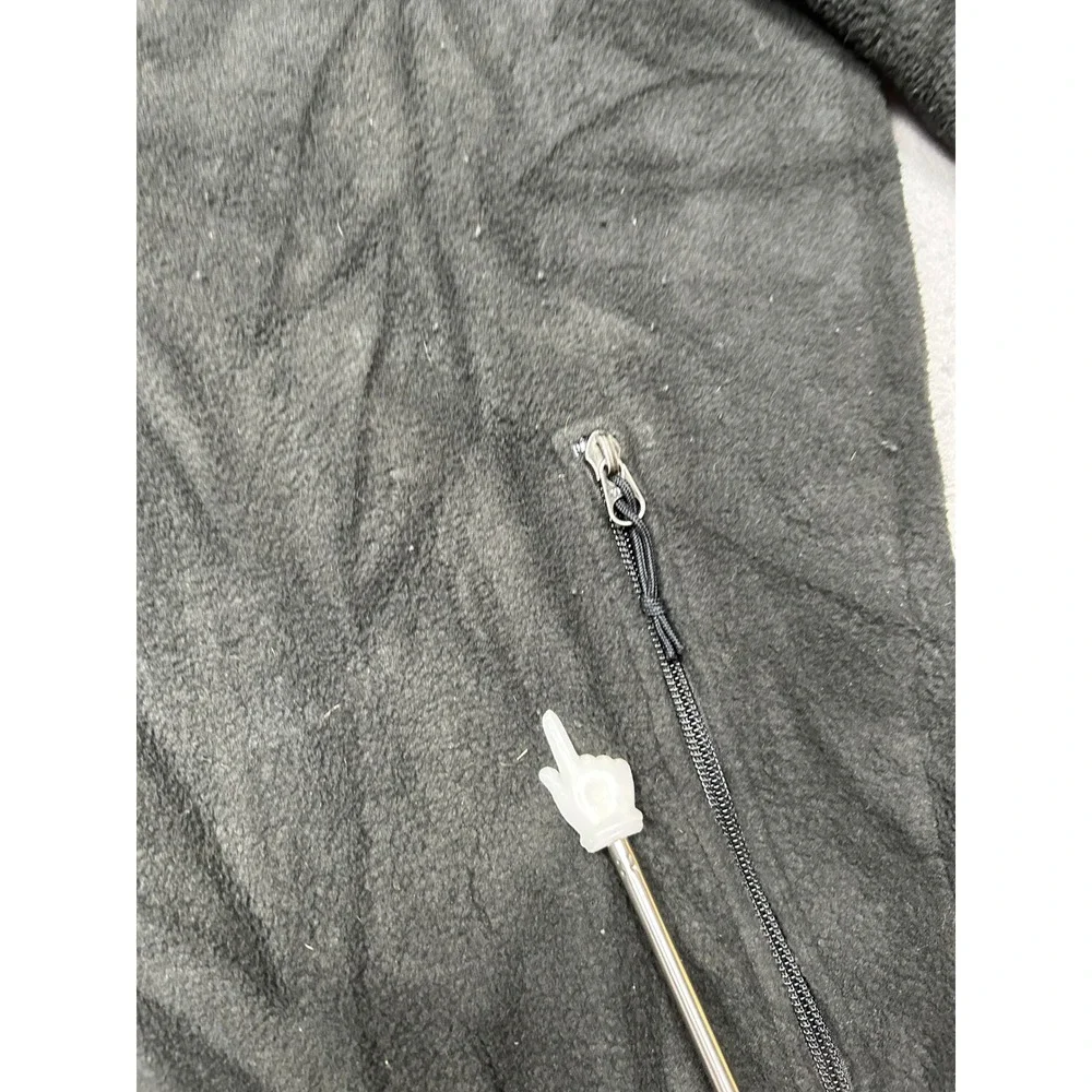 The North Face Denali Jacket Polyester Nylon Black Medium Mens